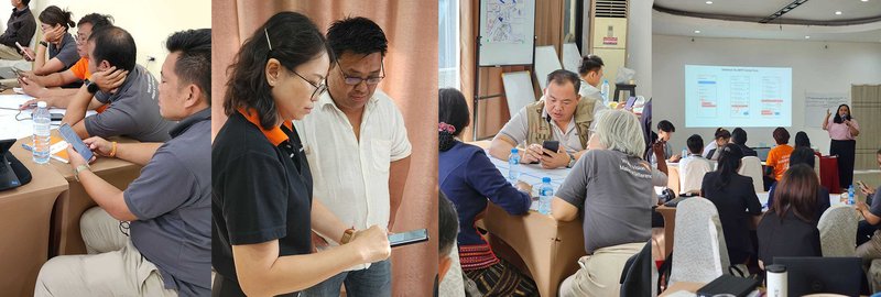 KoboCollect and RELIF training | Photo: Jolly Anne Gibe / World Vision East Asia