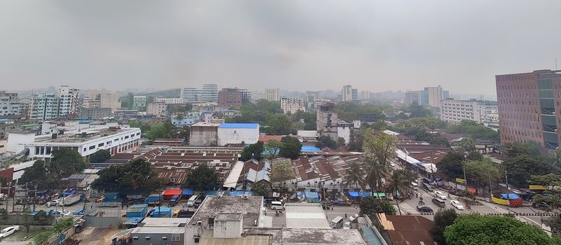 View of Dhaka City, the second most populated city in the world and home to more than 36 million residents. | Photo: Can Ünen / Open Mapping Hub - Asia-Pacific