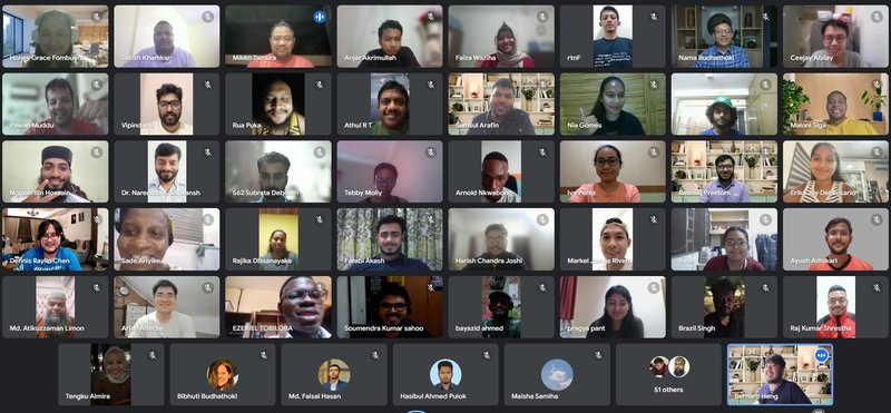 Open Mapping Guru welcome webinar (November 2024). Attended by over 90 Gurus, the webinar welcomed new members to the Open Mapping Guru network, with seasoned Gurus sharing their experiences in the program so far. | Photo: Bernard Heng / Open Mapping Hub - Asia Pacific