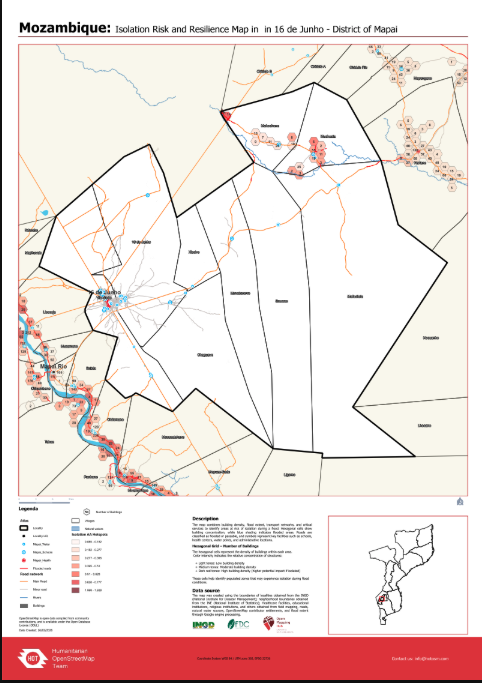 Isolation Risk and Resilience Map, Mapai District