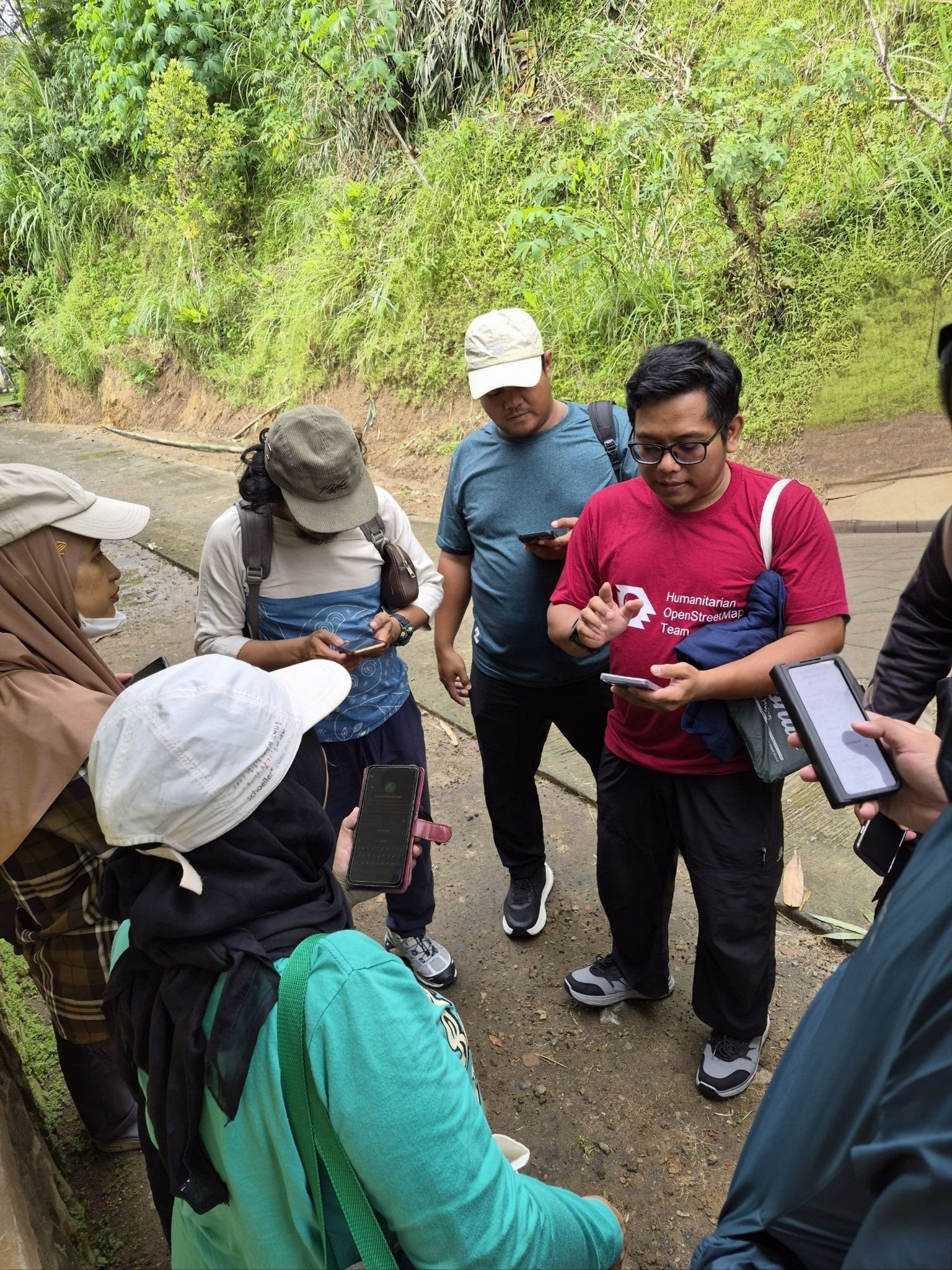 Dinar doing field mapping